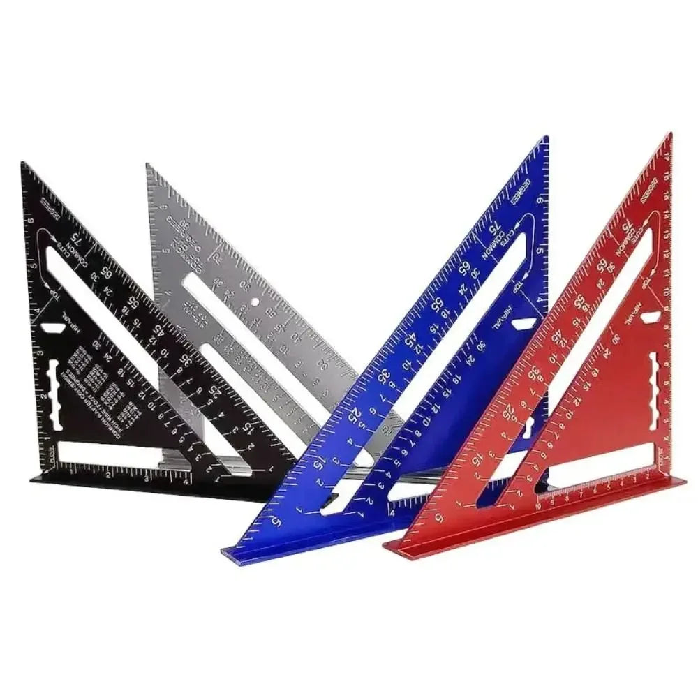 Escuadra de Carpintero 7" - Aluminio para Carpintería