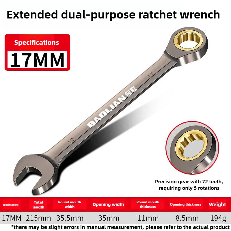 Llave Torx Universal Ajustable - Carraca 6-30mm