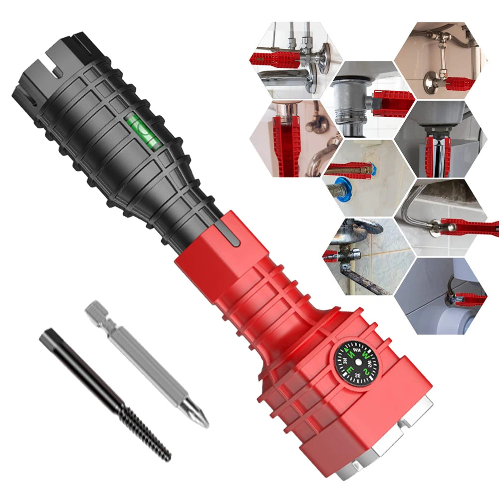 Llave de Fregadero 24 en 1 - Instalación de Grifos