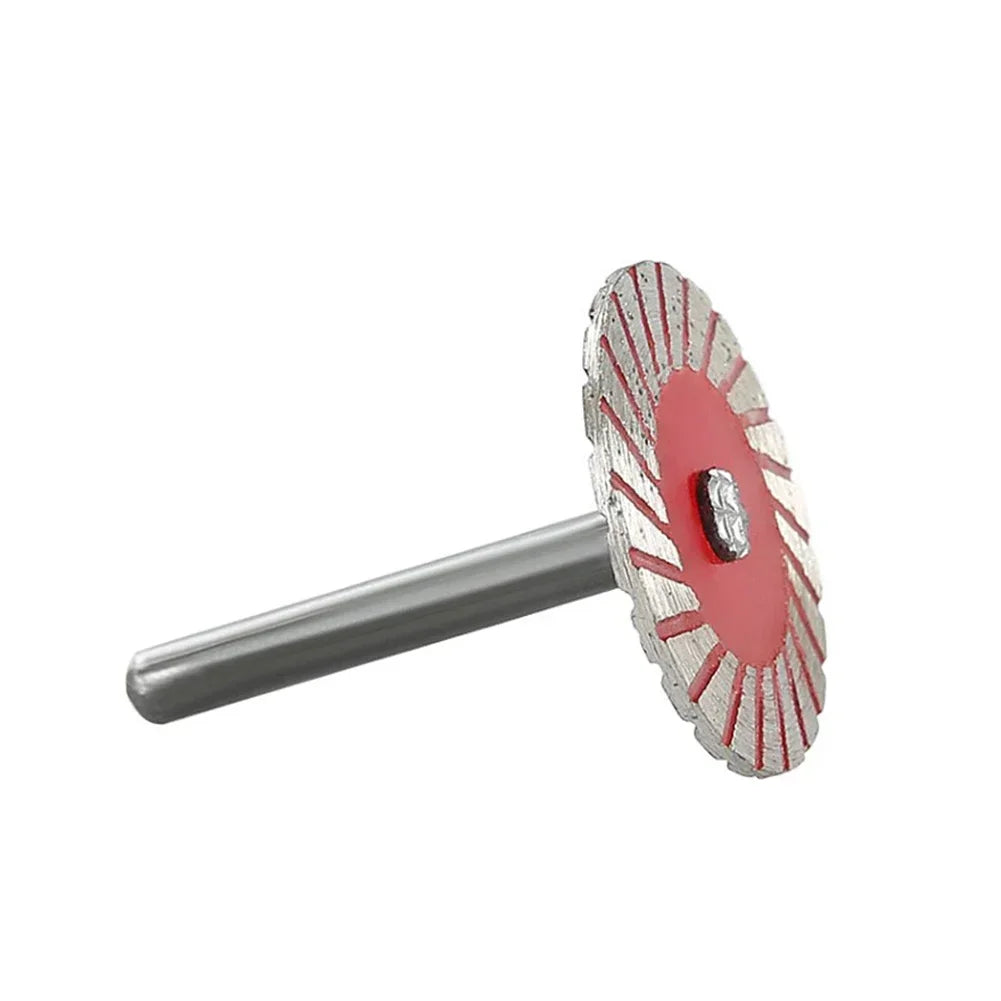Disco de Corte Circular 40mm Vástago 6mm – Diamante para Madera, Metal, Piedra y Mármol