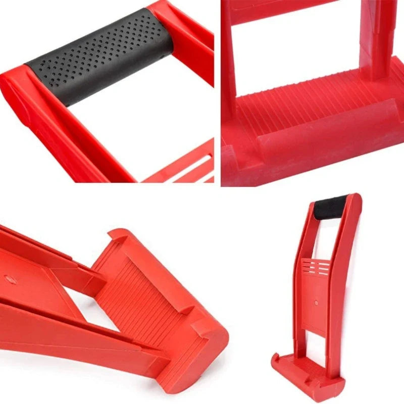 Extractor de placas en uso en obra
