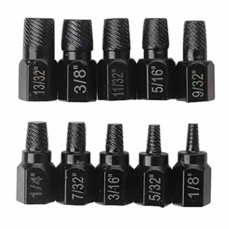 Kit de Extracción de Impacto para Tornillos Dañados