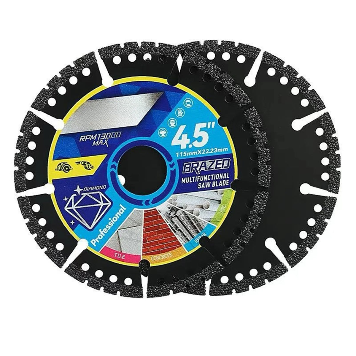 Discos de Corte Multimaterial para Amoladora Angular – Metal, Cerámica, Piedra, Plástico y Hierro Fundido