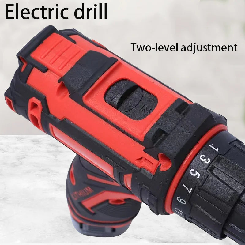 Taladro Atornillador Inalámbrico Compacto 16.8V con Batería de Litio