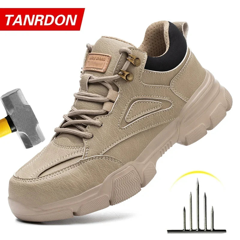 Botas de seguridad con puntera de acero antiperforación