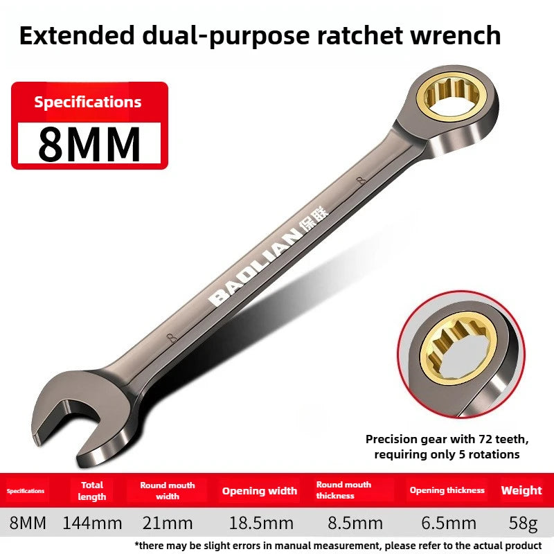 Llave Torx Universal Ajustable - Carraca 6-30mm